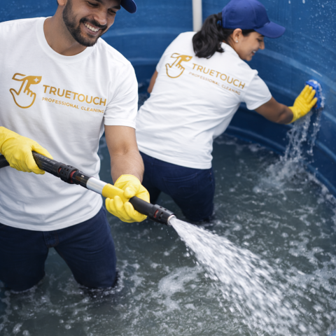 water tank cleaning